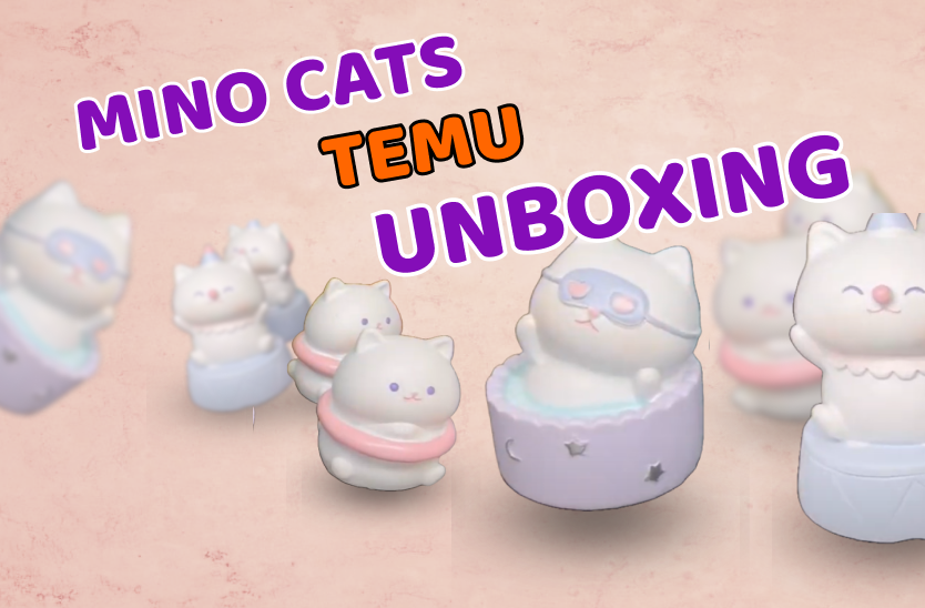 TEMU blind box toy unboxing