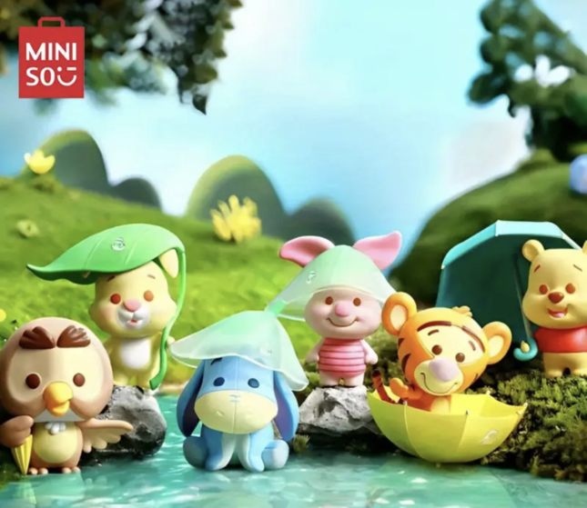 MINISO Winnie the Pooh Rainy Day Series Blind Box