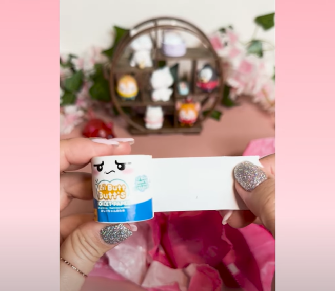 Mini Brands Kawaii Lil Butt Butt’s toy — a tiny toilet paper roll with pullable paper, cute surprise from Wonder Toy Quest