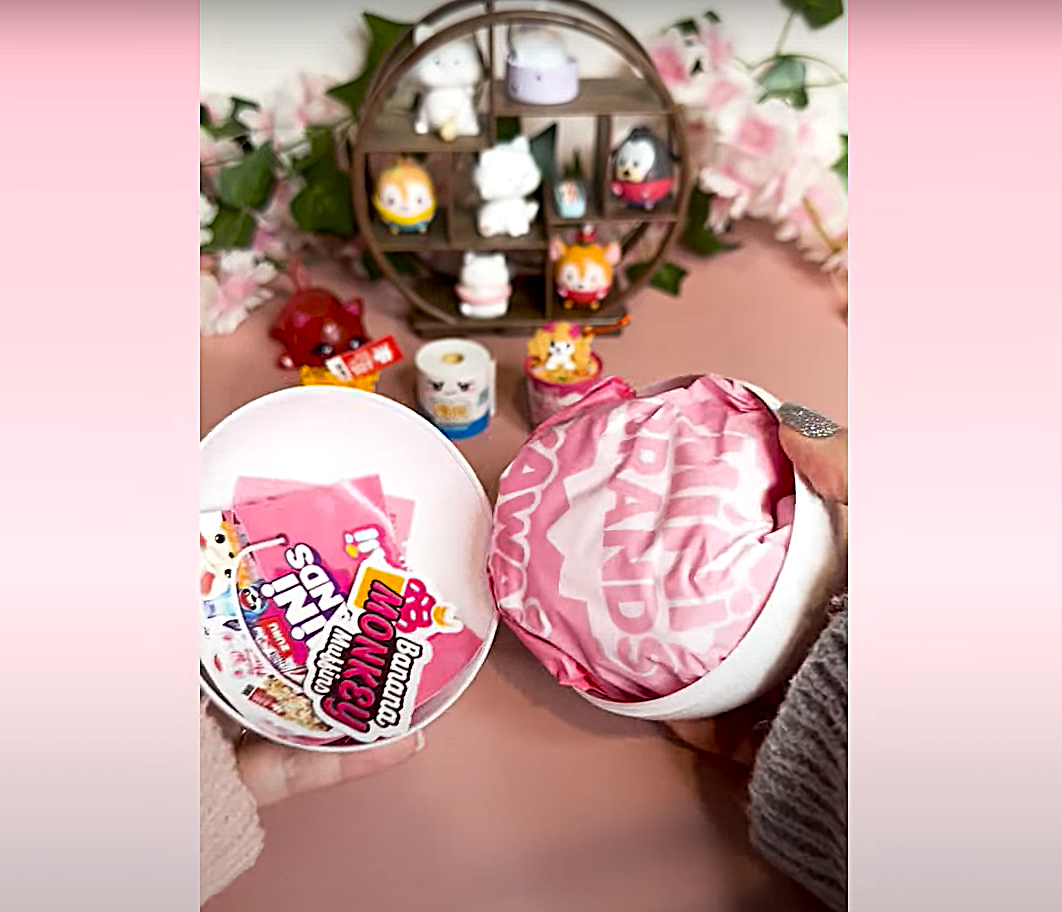 Mini Brands Kawaii surprise capsules opened for ASMR no-talking unboxing video — Wonder Toy Quest